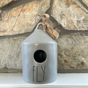 Rae Dunn FLY Birdhouse